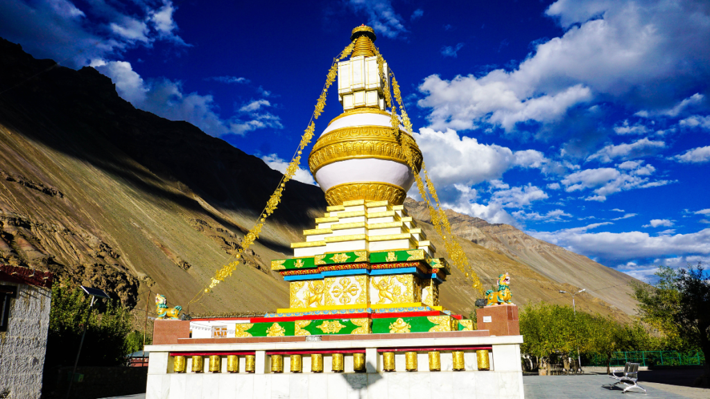 Tabo Monastery, situated within the rugged terrain of Spiti Valley in Himachal Pradesh